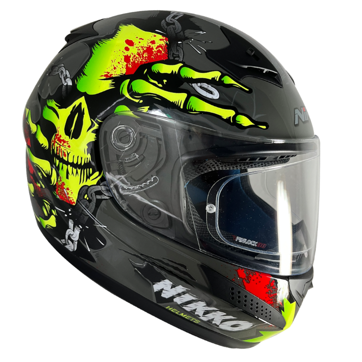 N-76 SKULL-GRAY GREEN - Image 4